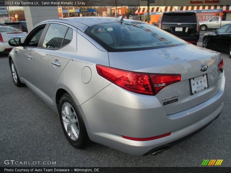 Satin Metal Metallic / Gray 2013 Kia Optima LX