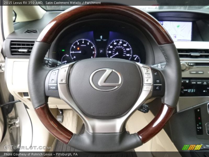  2015 RX 350 AWD Steering Wheel