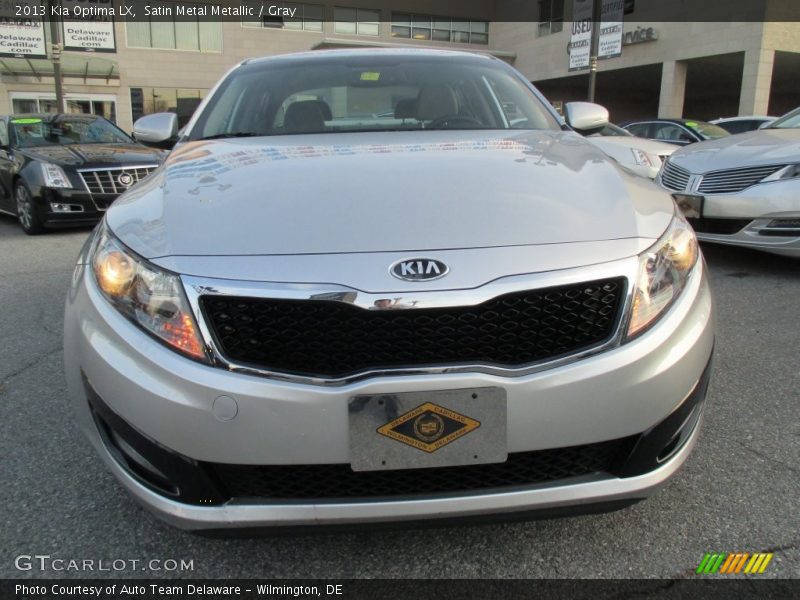 Satin Metal Metallic / Gray 2013 Kia Optima LX