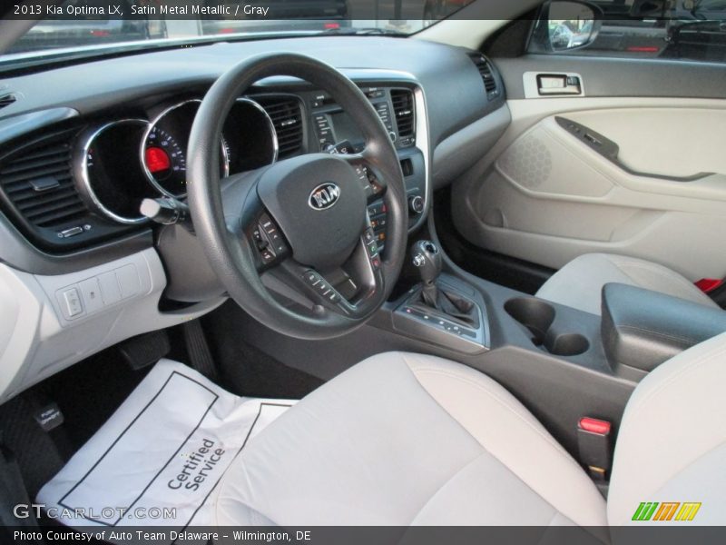 Satin Metal Metallic / Gray 2013 Kia Optima LX