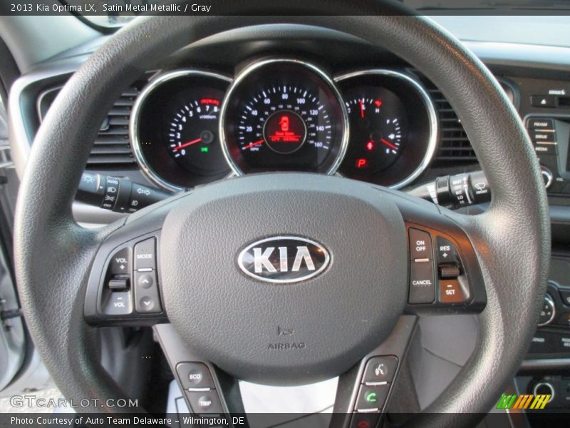 Satin Metal Metallic / Gray 2013 Kia Optima LX