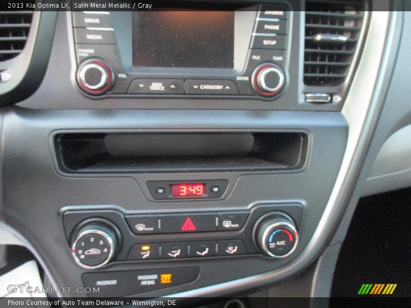 Satin Metal Metallic / Gray 2013 Kia Optima LX