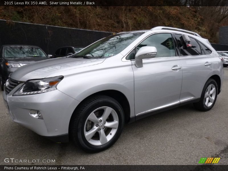 Front 3/4 View of 2015 RX 350 AWD