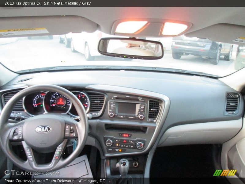 Satin Metal Metallic / Gray 2013 Kia Optima LX