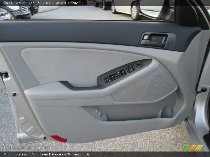 Satin Metal Metallic / Gray 2013 Kia Optima LX