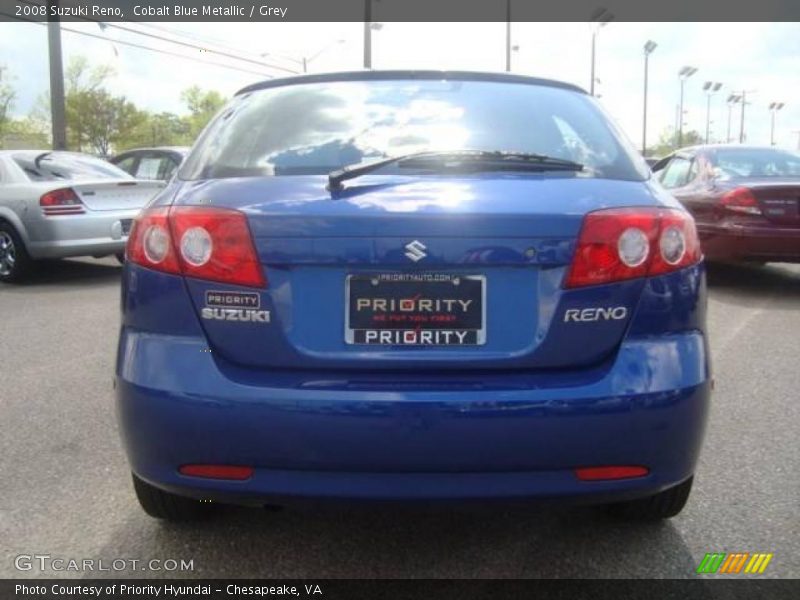 Cobalt Blue Metallic / Grey 2008 Suzuki Reno