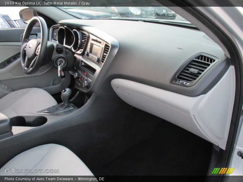 Satin Metal Metallic / Gray 2013 Kia Optima LX