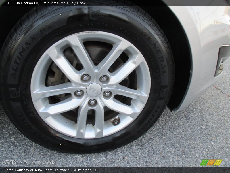 Satin Metal Metallic / Gray 2013 Kia Optima LX