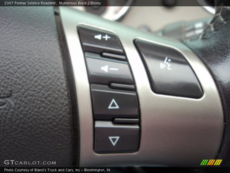Mysterious Black / Ebony 2007 Pontiac Solstice Roadster