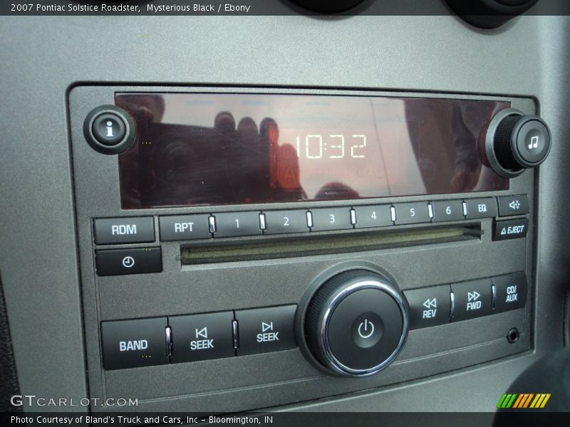 Mysterious Black / Ebony 2007 Pontiac Solstice Roadster
