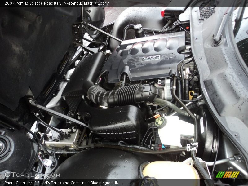 Mysterious Black / Ebony 2007 Pontiac Solstice Roadster