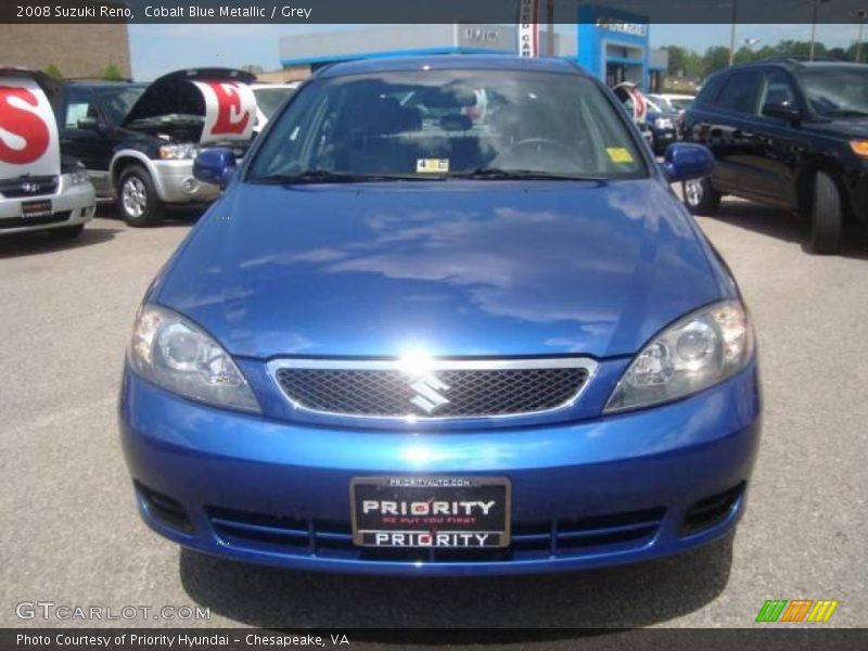 Cobalt Blue Metallic / Grey 2008 Suzuki Reno