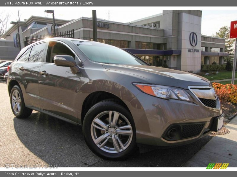 Amber Brownstone / Ebony 2013 Acura RDX AWD