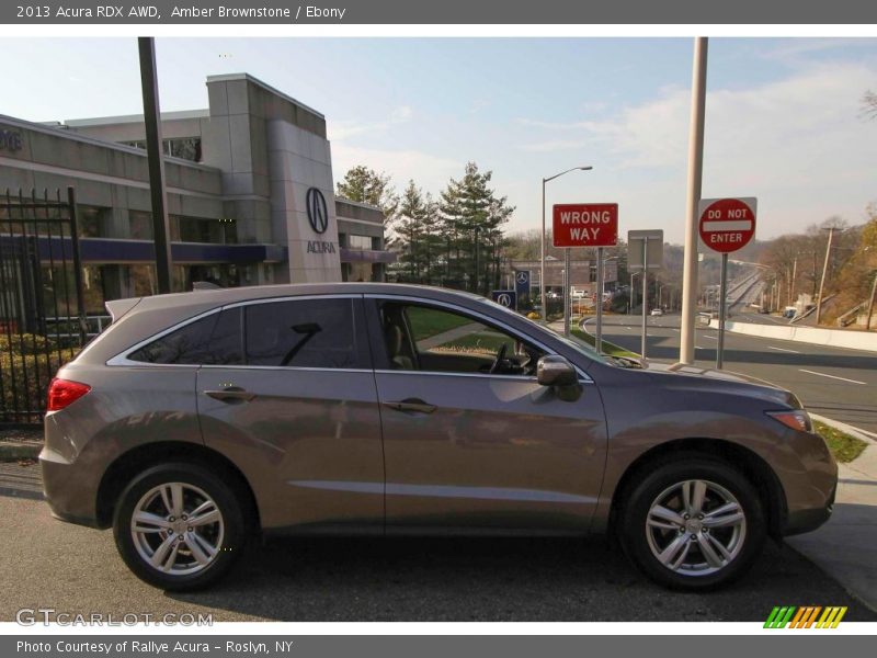 Amber Brownstone / Ebony 2013 Acura RDX AWD
