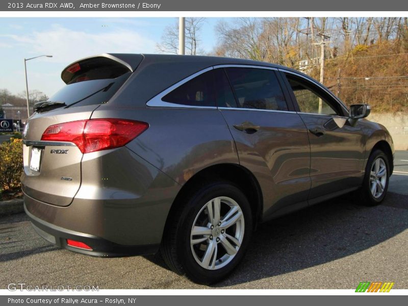 Amber Brownstone / Ebony 2013 Acura RDX AWD