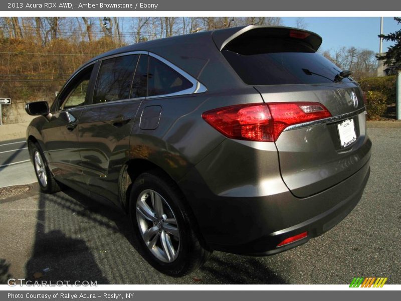 Amber Brownstone / Ebony 2013 Acura RDX AWD