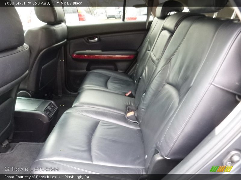 Flint Mica / Black 2008 Lexus RX 350 AWD