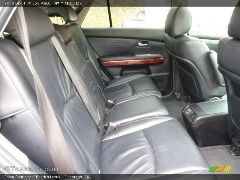 Flint Mica / Black 2008 Lexus RX 350 AWD