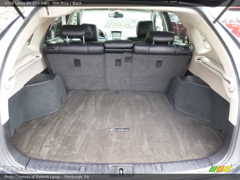 Flint Mica / Black 2008 Lexus RX 350 AWD