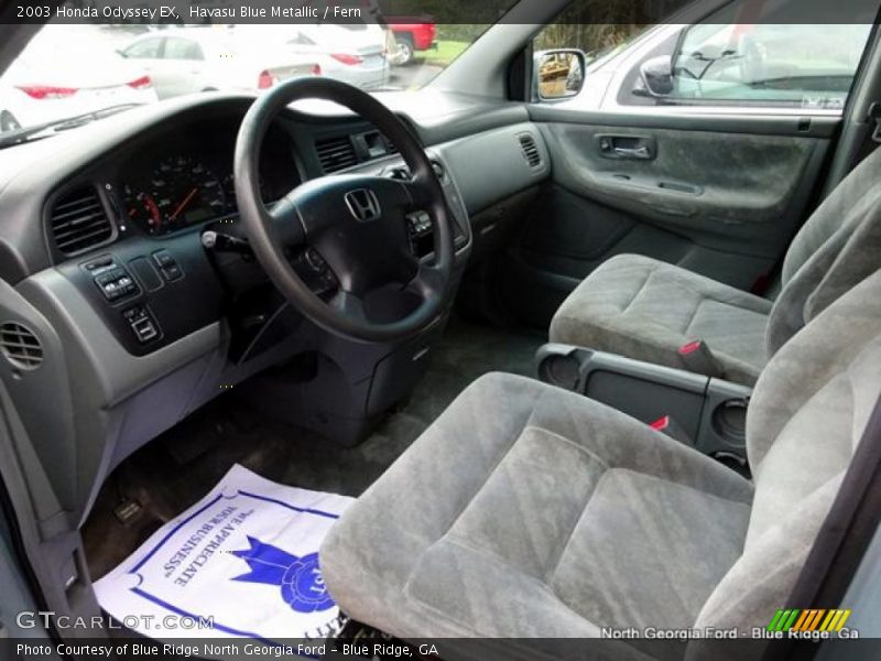 Havasu Blue Metallic / Fern 2003 Honda Odyssey EX