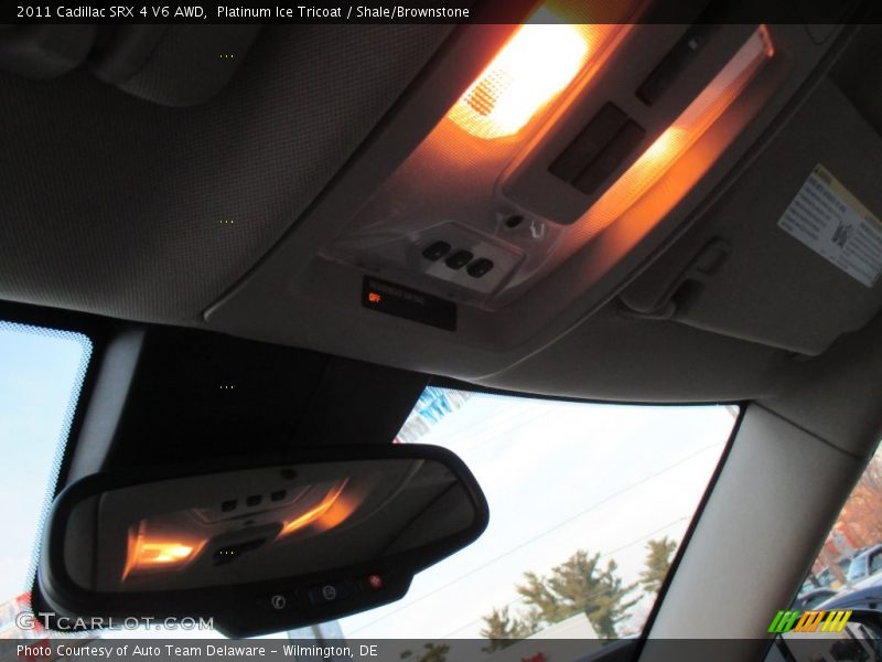 Platinum Ice Tricoat / Shale/Brownstone 2011 Cadillac SRX 4 V6 AWD