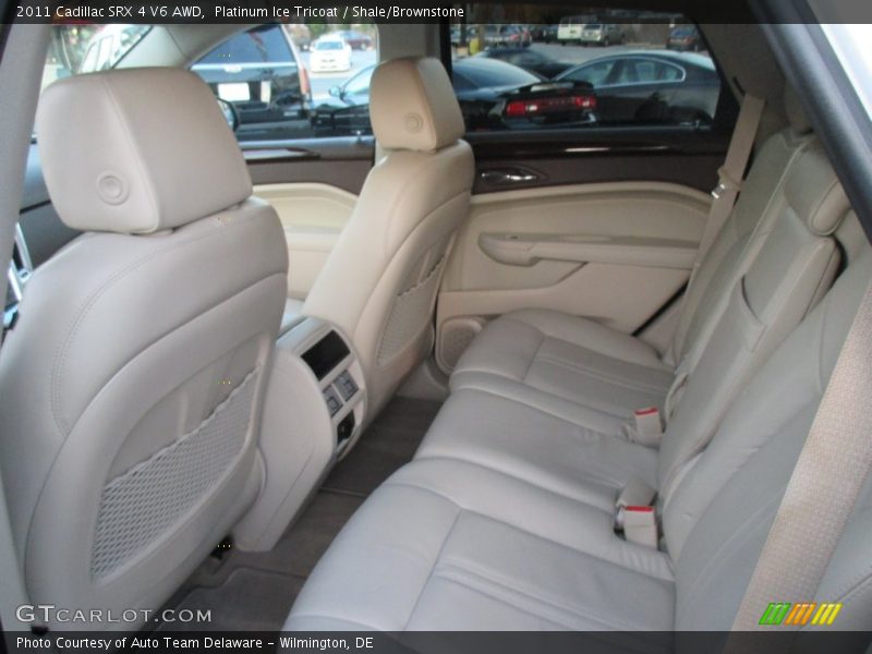 Platinum Ice Tricoat / Shale/Brownstone 2011 Cadillac SRX 4 V6 AWD