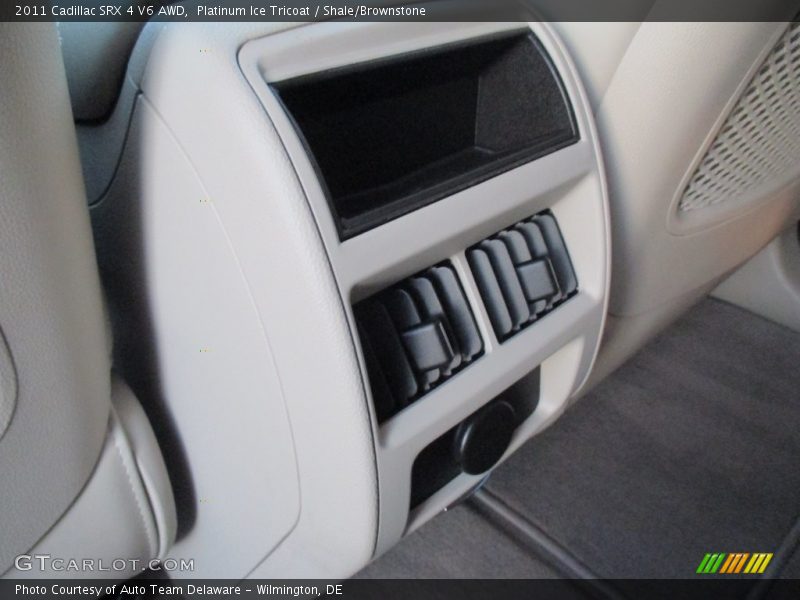 Platinum Ice Tricoat / Shale/Brownstone 2011 Cadillac SRX 4 V6 AWD