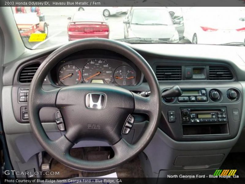 Havasu Blue Metallic / Fern 2003 Honda Odyssey EX