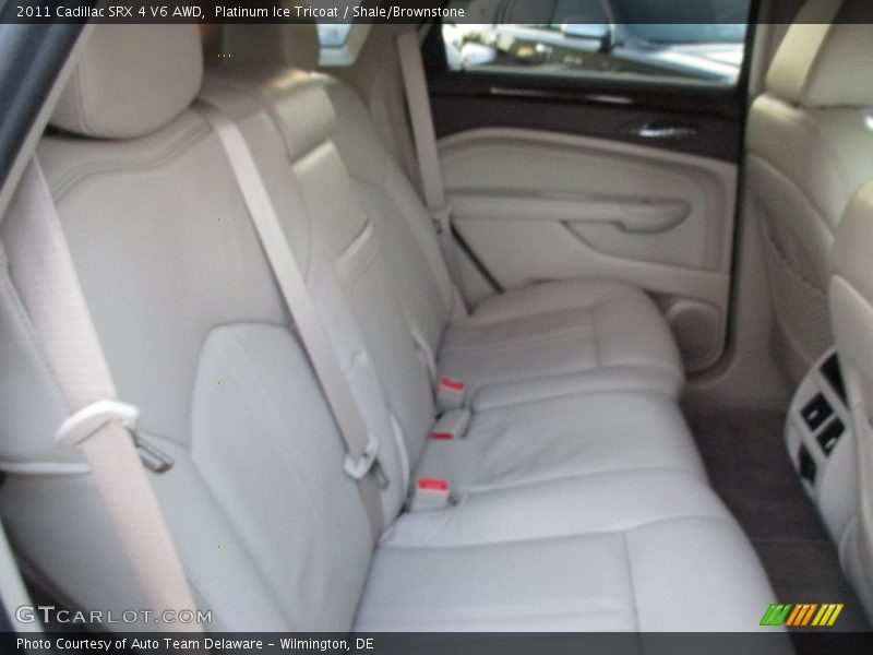 Platinum Ice Tricoat / Shale/Brownstone 2011 Cadillac SRX 4 V6 AWD