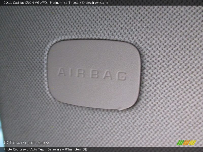 Platinum Ice Tricoat / Shale/Brownstone 2011 Cadillac SRX 4 V6 AWD
