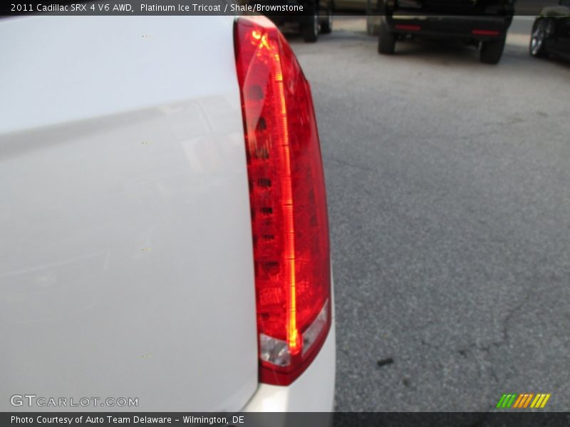 Platinum Ice Tricoat / Shale/Brownstone 2011 Cadillac SRX 4 V6 AWD