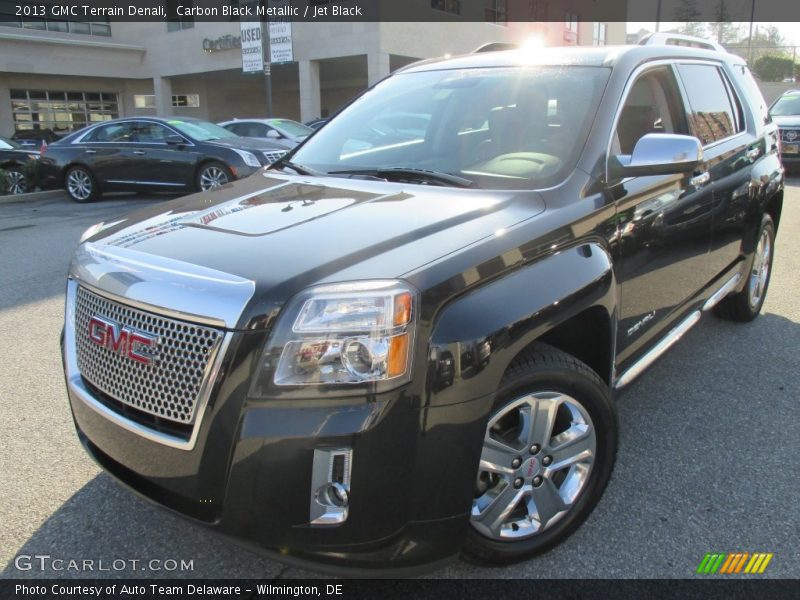 Carbon Black Metallic / Jet Black 2013 GMC Terrain Denali