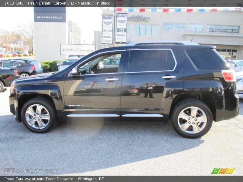 Carbon Black Metallic / Jet Black 2013 GMC Terrain Denali