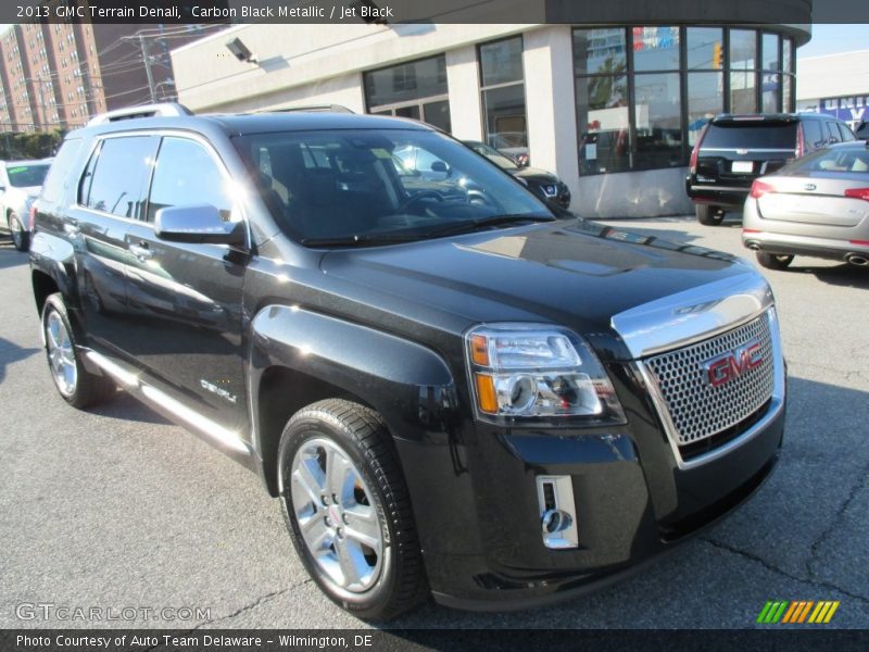 Carbon Black Metallic / Jet Black 2013 GMC Terrain Denali