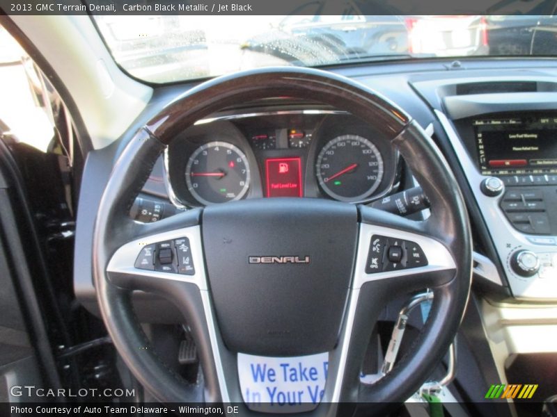Carbon Black Metallic / Jet Black 2013 GMC Terrain Denali