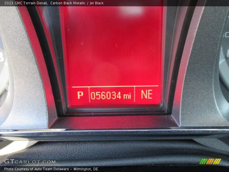 Carbon Black Metallic / Jet Black 2013 GMC Terrain Denali