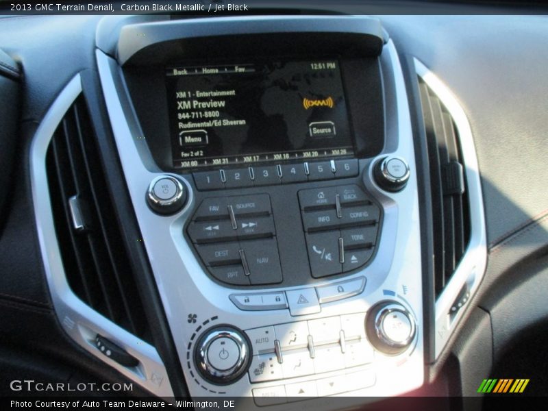 Carbon Black Metallic / Jet Black 2013 GMC Terrain Denali