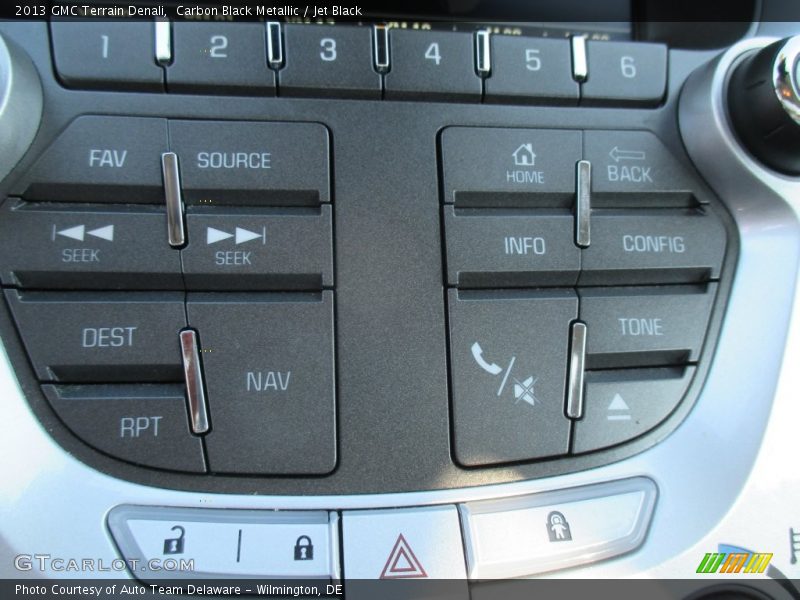 Carbon Black Metallic / Jet Black 2013 GMC Terrain Denali