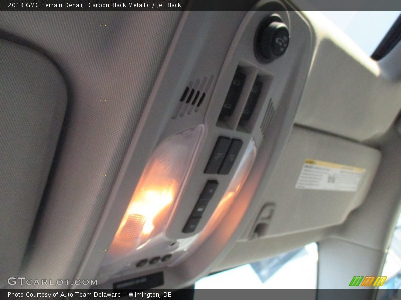 Carbon Black Metallic / Jet Black 2013 GMC Terrain Denali