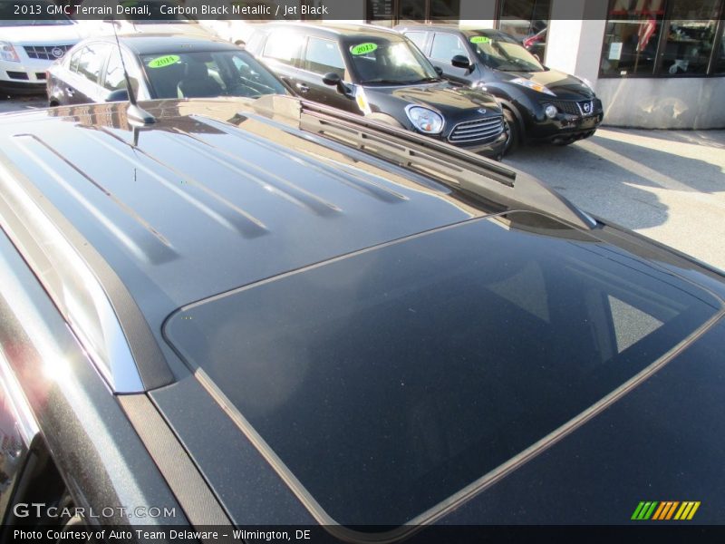 Carbon Black Metallic / Jet Black 2013 GMC Terrain Denali