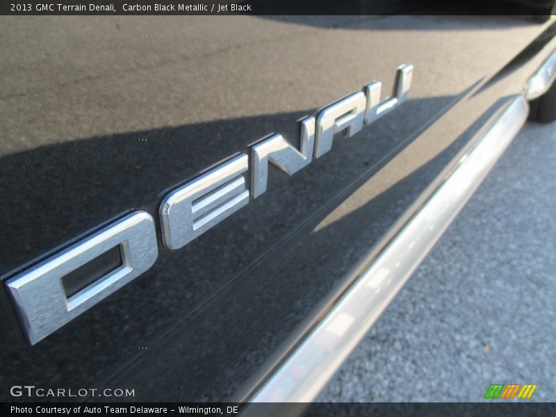 Carbon Black Metallic / Jet Black 2013 GMC Terrain Denali