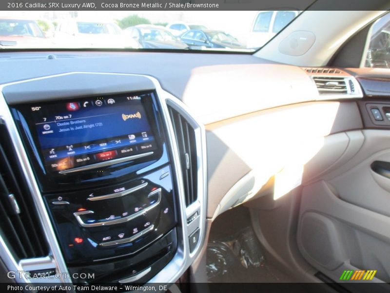Cocoa Bronze Metallic / Shale/Brownstone 2016 Cadillac SRX Luxury AWD