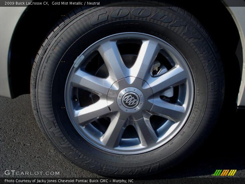 Gold Mist Metallic / Neutral 2009 Buick LaCrosse CX