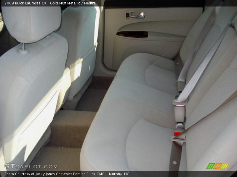 Gold Mist Metallic / Neutral 2009 Buick LaCrosse CX