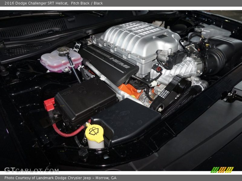  2016 Challenger SRT Hellcat Engine - 6.2 Liter SRT Hellcat HEMI Supercharged OHV 16-Valve VVT V8