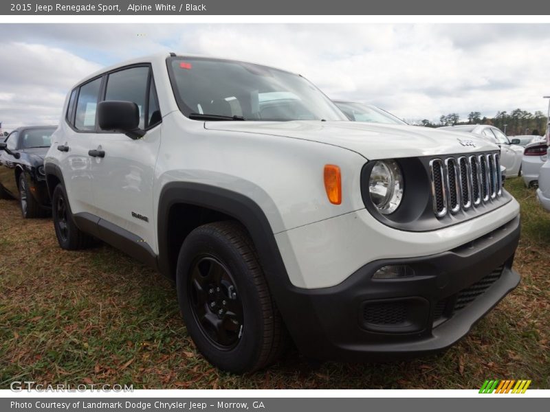 Front 3/4 View of 2015 Renegade Sport