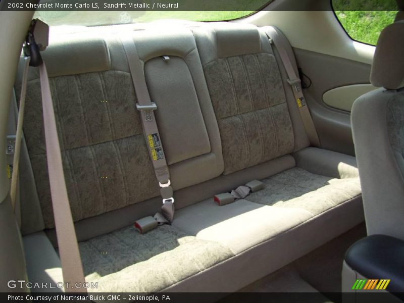 Sandrift Metallic / Neutral 2002 Chevrolet Monte Carlo LS