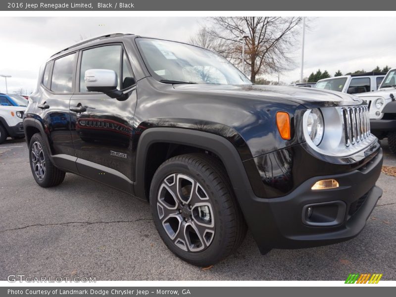 Front 3/4 View of 2016 Renegade Limited