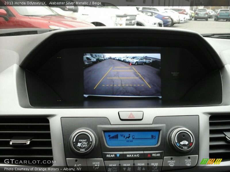 Alabaster Silver Metallic / Beige 2013 Honda Odyssey LX
