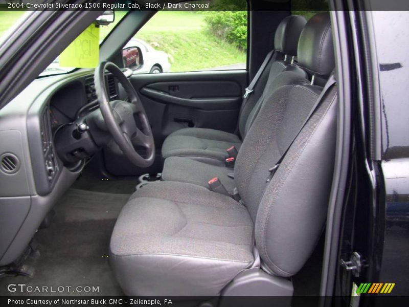 Black / Dark Charcoal 2004 Chevrolet Silverado 1500 Regular Cab